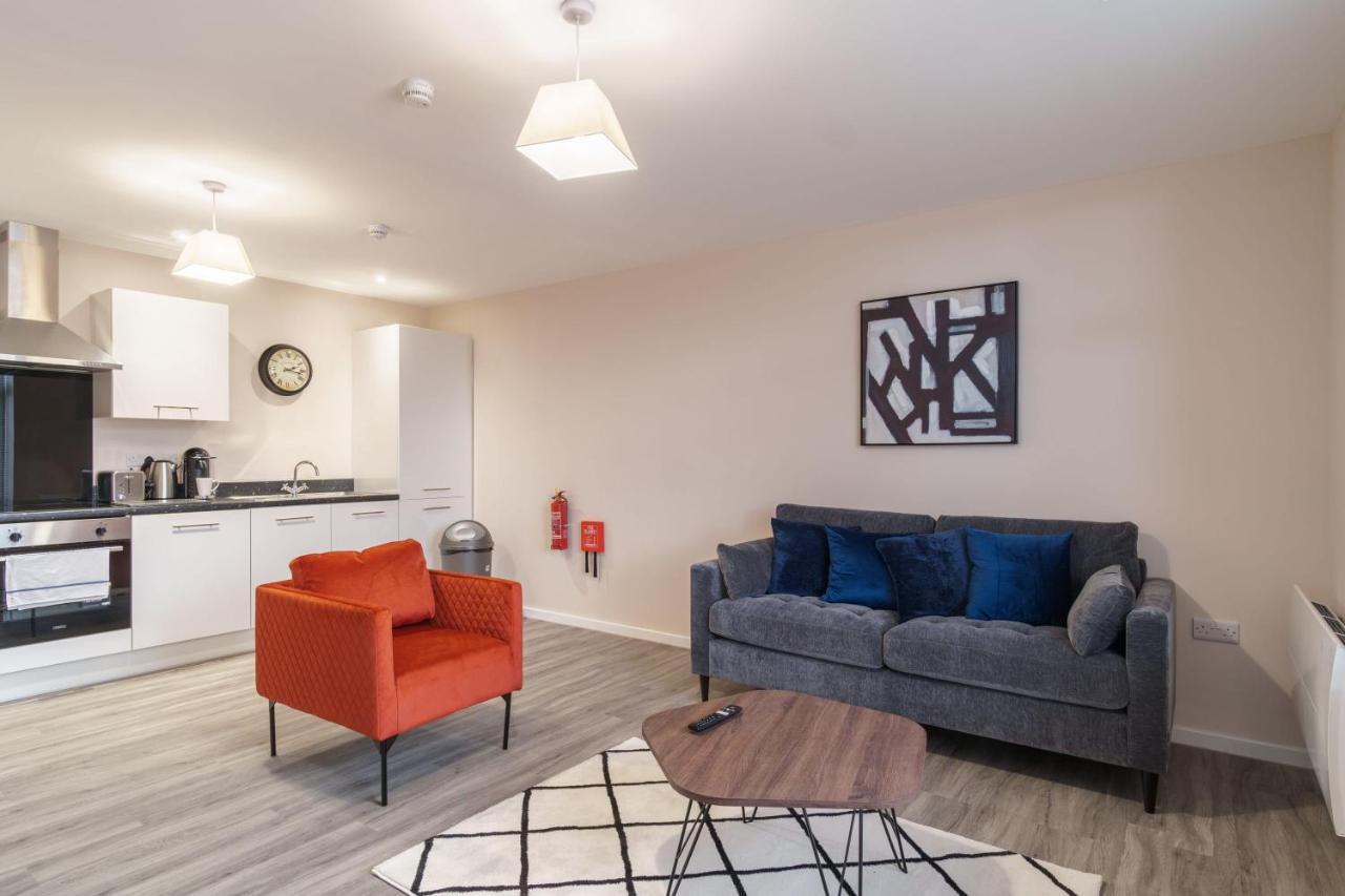 Bright 2 Bed Apartment Manchester - Sleeps 4 Exterior foto